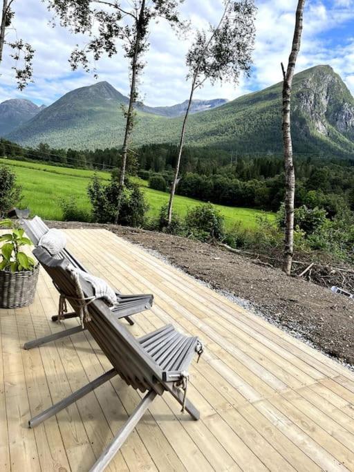 Kavliskogen Panorama Villa Isfjorden Bagian luar foto