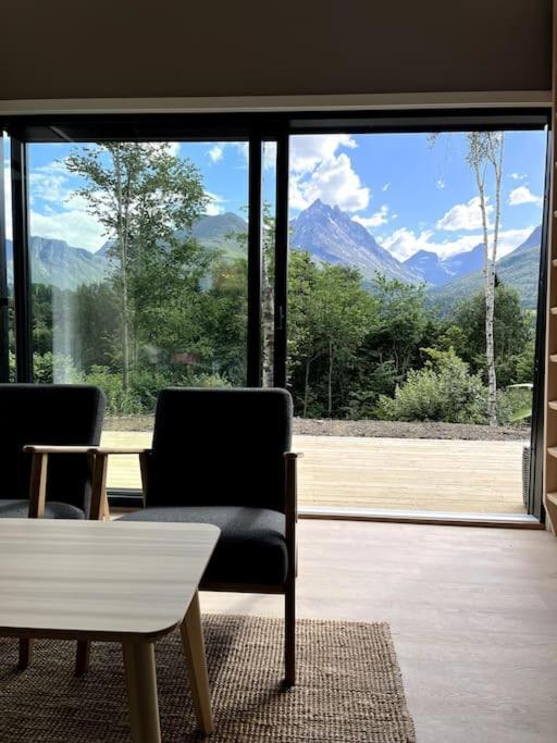 Kavliskogen Panorama Villa Isfjorden Bagian luar foto