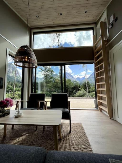 Kavliskogen Panorama Villa Isfjorden Bagian luar foto