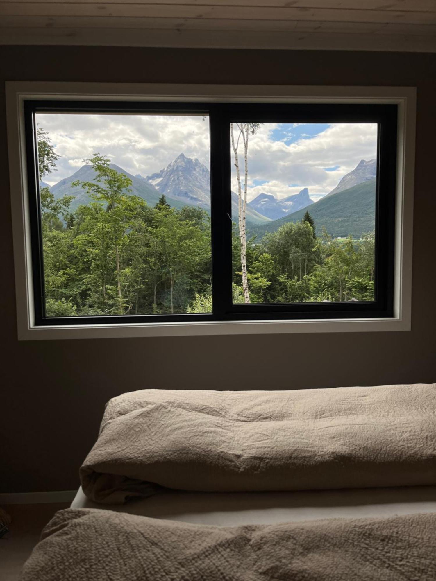 Kavliskogen Panorama Villa Isfjorden Bagian luar foto