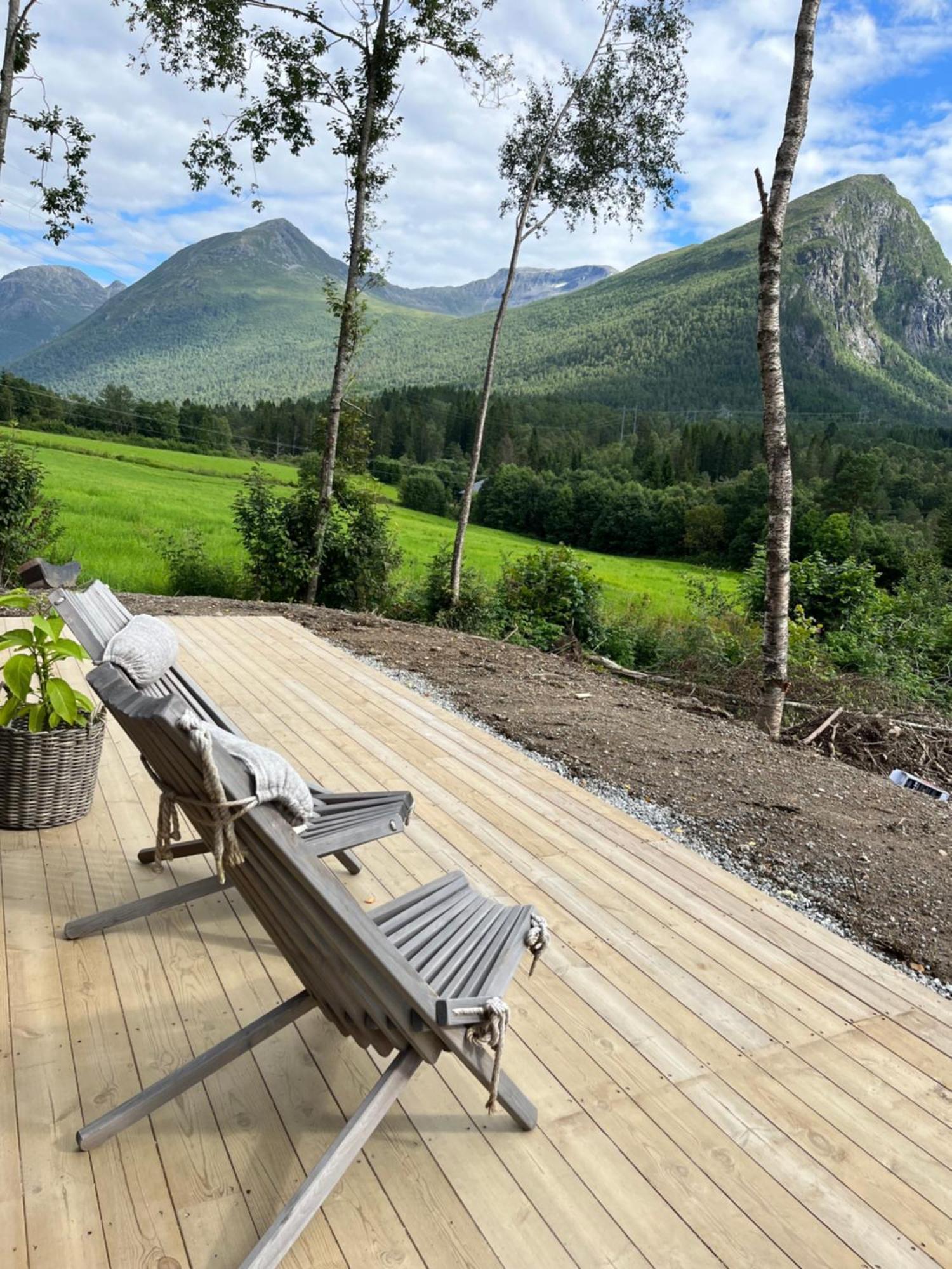 Kavliskogen Panorama Villa Isfjorden Bagian luar foto